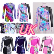 Girls-Long Sleeve Ballet Dance