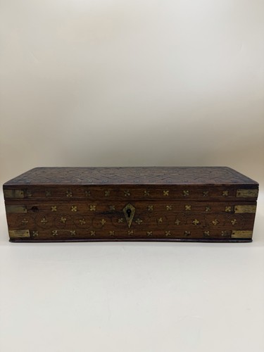 Hoshiarpur inlaid hardwood box - inlaid,