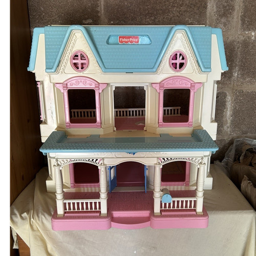Fisher price pink blue white - pink,