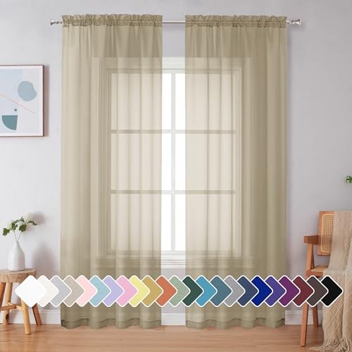 Sheer curtains inches long - curtains,