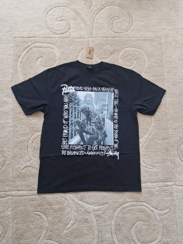 Stussy patta respect tshirt - stussy,
