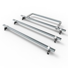 Vauxhall Vivaro 3 Bars ROOF RACK and Rear Roller 2019 Onwards AT128+A30
