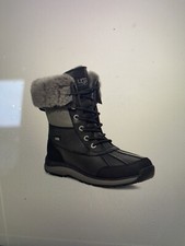 Ugg Adirondack III Leather Waterproof Boots UK4  Black 