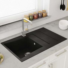 Astini Xeron 1.0 Bowl Composite Synthetic Reversible Kitchen Sink & Waste