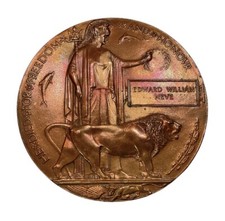 First World War Death Plaque