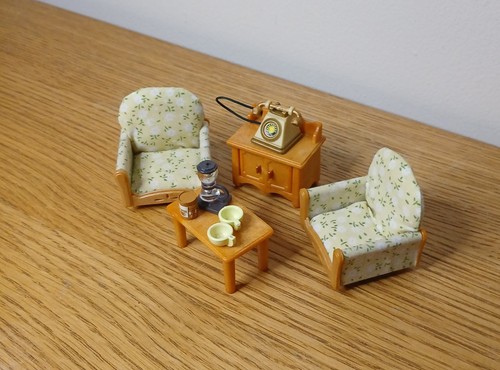 Sylvanian families living - living, room