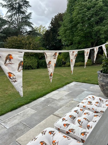 Robin beige bird vintage - bird, flag