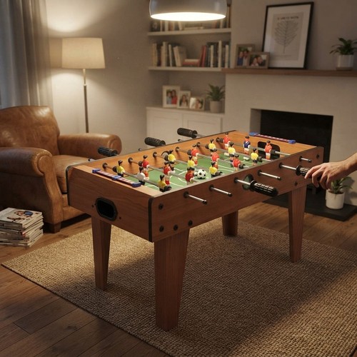 Compact wooden foosball table - compact,