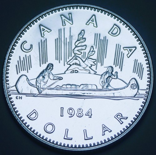 Proof like canada 1984 canoe - canada,