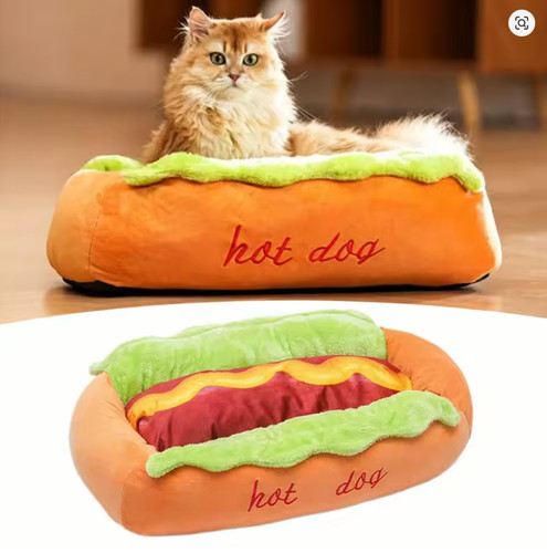 Hot dog pet - pet, bed
