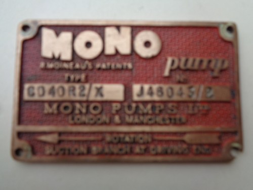Mono pump london manchester - london,
