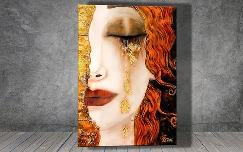 Gustav klimt freyas golden - klimt,