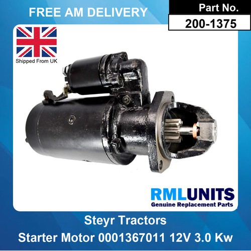 Starter motor for steyr - motor,