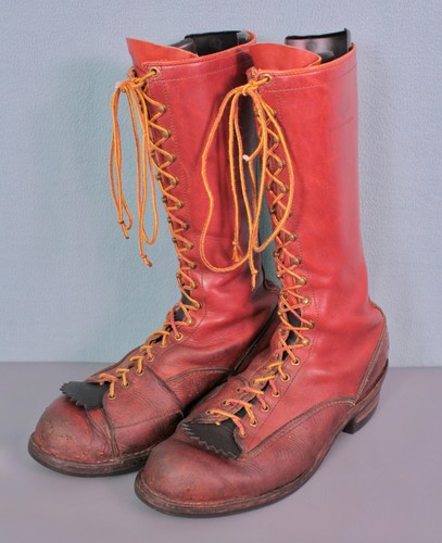 Men vtg wesco orange brown - vtg,