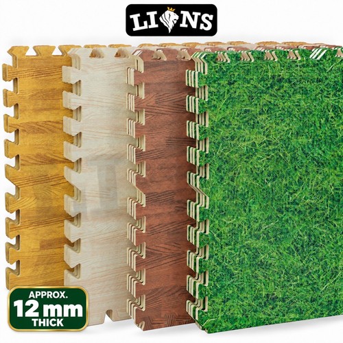Lions eva mat foam - mat, wood