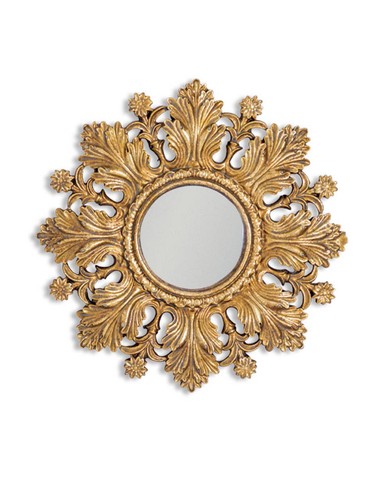 Antiqued gold framed ornate - gold,