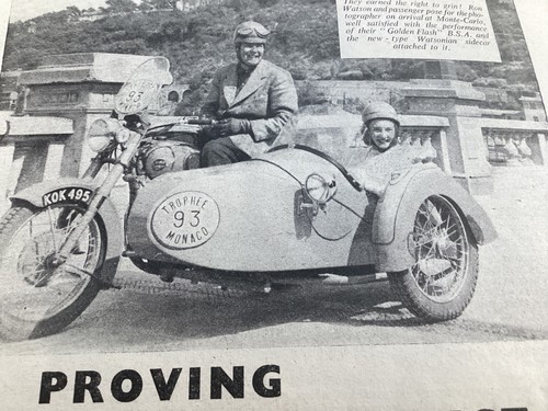 Bsa golden watsonian - bsa,