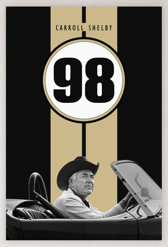 24x36 carroll shelby cobra - 24x36,