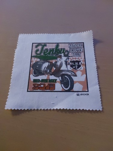 Scooter rally patch tenby - rally,