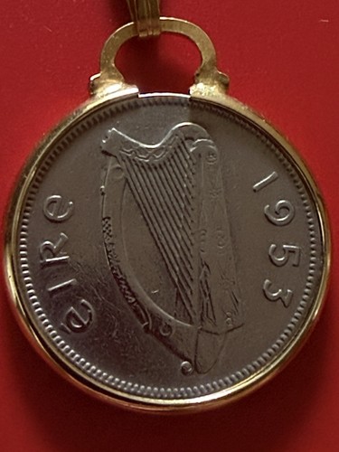 Sixpence coin irish - irish, eire