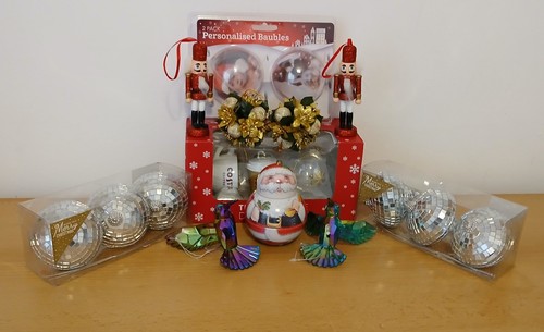 Christmas tree decorations - christmas,