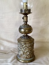 A Vintage Brass Electrical Oil
