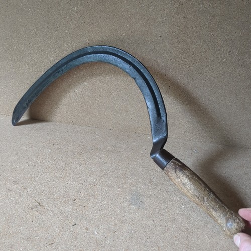 Vintage grass hook sickle - vintage,