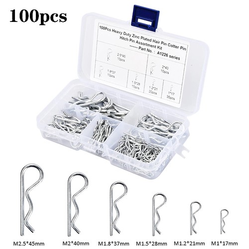 100pcs clips for securing - 100pcs,