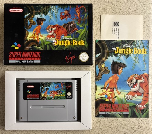 The jungle book - super, nintendo