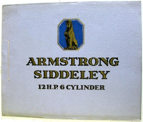 Armstrong siddeley 12hp - siddeley, 6