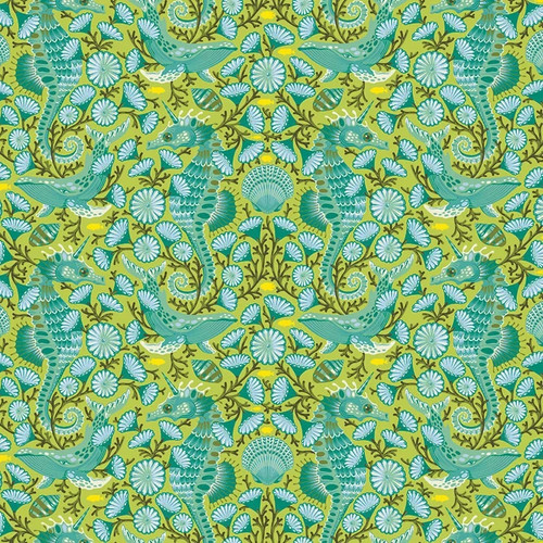 Tula pink fabric - pink, zuma