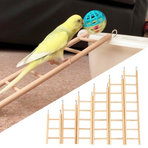1pc wooden ladder cage - wooden,