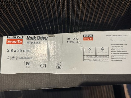 Simpson strong tie quik drive - simpson,