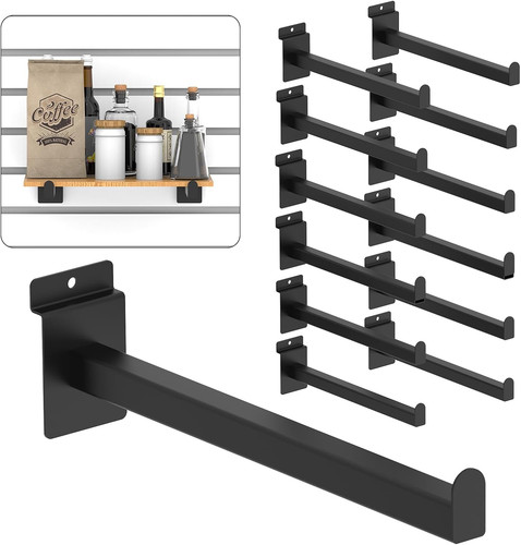 Inch black slatwall - 12, shelf