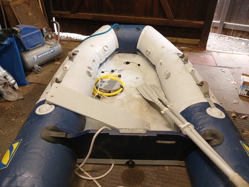 Zodiac aero rib fishing - a,