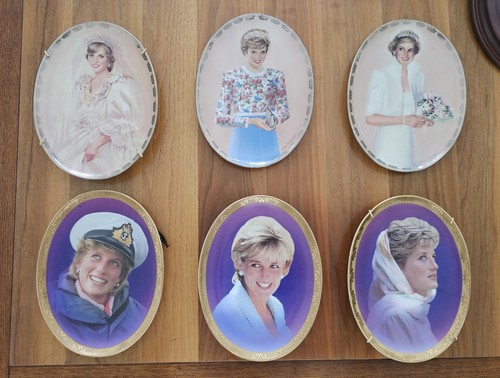 Princess diana plates - x,