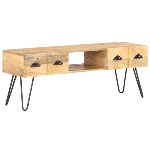 Solid mango wood - wood, tv