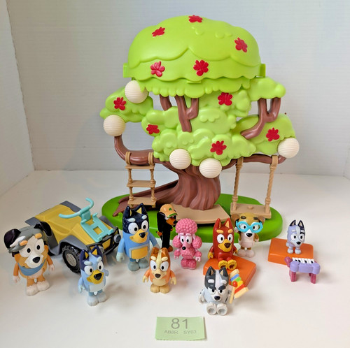 Bluey treehouse playset tree - playset,