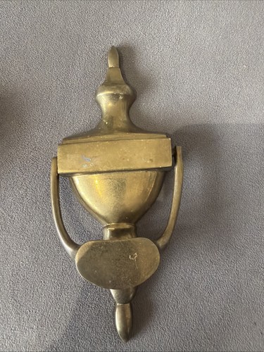 Brass vintage door knocker 8 - knocker.,