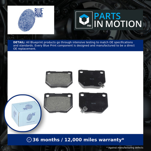 Brake pads set - fits, nissan