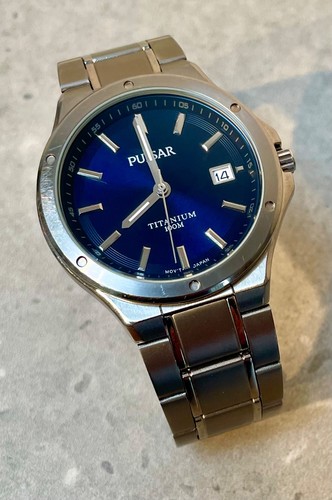 Pulsar titanium mens - titanium,