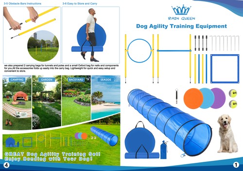 Dog agility equipment tool - equipment,