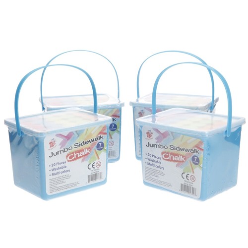 Pavement chalk jumbo assorted - chalk,