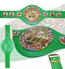 WBC Boxing Championship Belt Adult Full Size 3D Design wbc boxing belt Free Bag