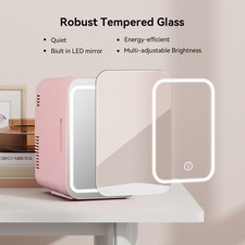 Mini Fridge Portable Cooler Warmer Compact Refrigerator Freezer 10L Car Office