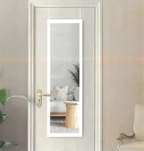 129 5cm overdoor mirror - 129, 37.5cm