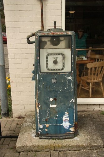 Photo petrol pump old fuel - pump,