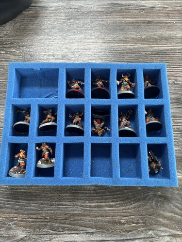 Blood bowl norse team painted - blood,