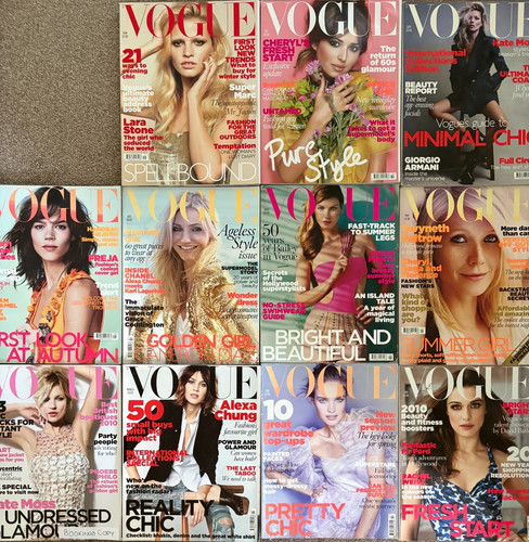 Vogue british magazine - uk,