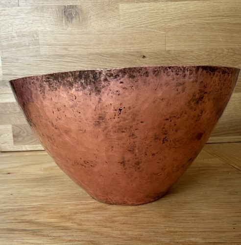 Vintage beaten copper bowl - vintage,